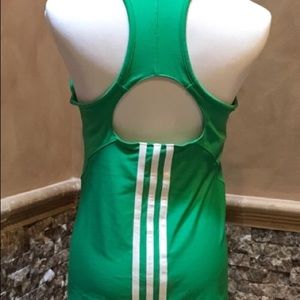 Green Racerback Tank Top